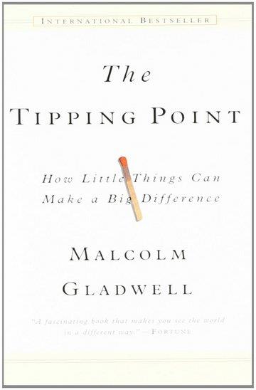 Knjiga Tipping Point autora Malcolm Gladwell izdana 2011 kao meki uvez dostupna u Knjižari Znanje.