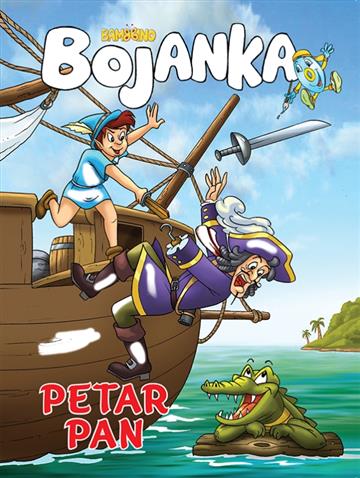 Knjiga Petar Pan – mala bojanka autora Bambino izdana  kao meki uvez dostupna u Knjižari Znanje.
