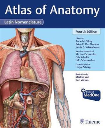 Knjiga Atlas of Anatomy 4E: Latin Nomenclature autora Anne M. Gilroy izdana 2021 kao tvrdi uvez dostupna u Knjižari Znanje.