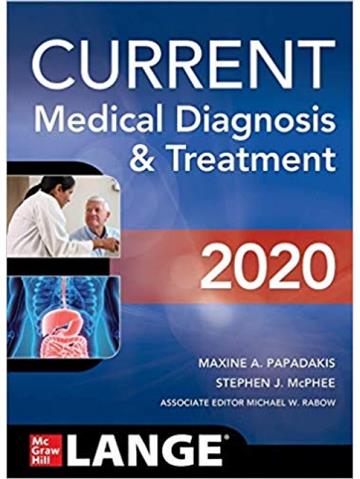 Knjiga Current Medical Diagnosis and Treatment ISE 2020 autora Maxine A. Papadakis, Stephen J. McPhee izdana 2020 kao tvrdi uvez dostupna u Knjižari Znanje.