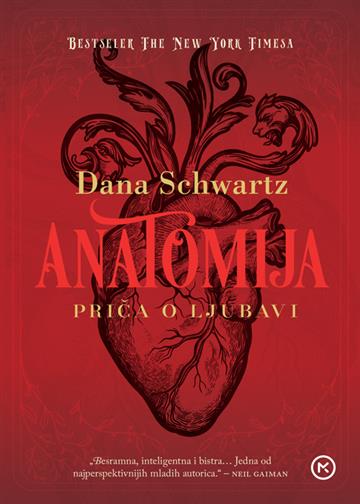 Knjiga Anatomija: Priča o ljubavi autora Dana Schwartz izdana 2023 kao meki uvez dostupna u Knjižari Znanje.