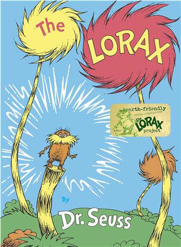 Knjiga Lorax autora Dr. Seuss izdana 1999 kao tvrdi uvez dostupna u Knjižari Znanje.