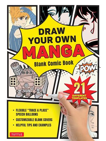 Knjiga Draw Your Own Manga autora Tuttle Studio izdana 2023 kao  dostupna u Knjižari Znanje.