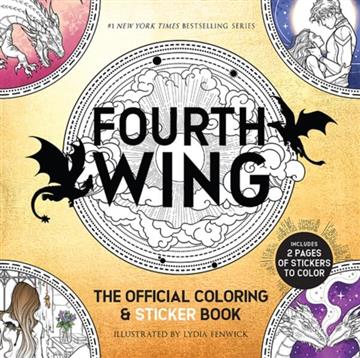 Knjiga Fourth Wing: Official Coloring & Sticker Book autora Entangled izdana  kao  dostupna u Knjižari Znanje.