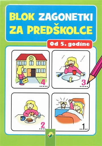 Knjiga Blok zagonetki za predškolce od 5. godine autora Grupa autora izdana 2020 kao meki uvez dostupna u Knjižari Znanje.