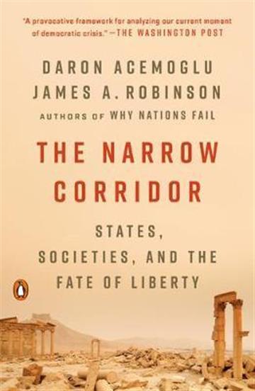 Knjiga Narrow Corridor autora Daron Acemoglu izdana 2020 kao meki uvez dostupna u Knjižari Znanje.