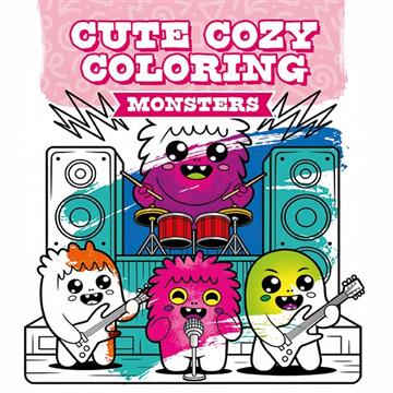 Knjiga Cute Cozy Coloring: Monsters autora GMC Publications izdana 2025 kao meki uvez dostupna u Knjižari Znanje.