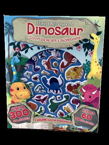 Knjiga Dinosaur - Slikovnica za igru autora Grupa autora izdana  kao meki uvez dostupna u Knjižari Znanje.