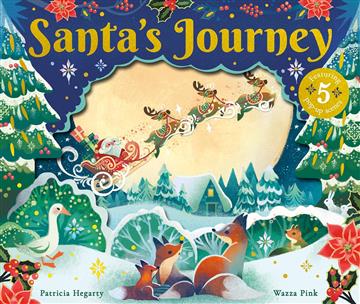 Knjiga Santa's Journey autora Hegarty/ Pink izdana 2024 kao tvrdi uvez dostupna u Knjižari Znanje.