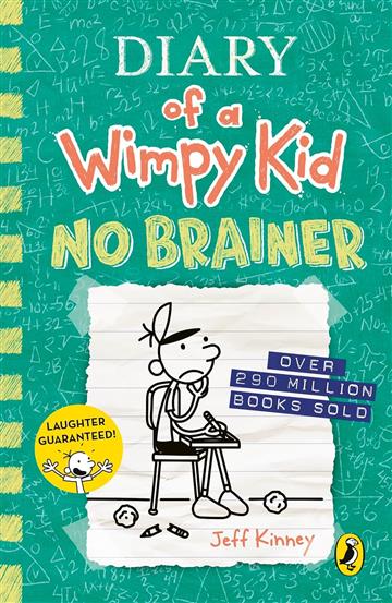 Knjiga Diary of a Wimpy Kid #18: No Brainer autora Jeff Kinney izdana 2024 kao meki uvez dostupna u Knjižari Znanje.