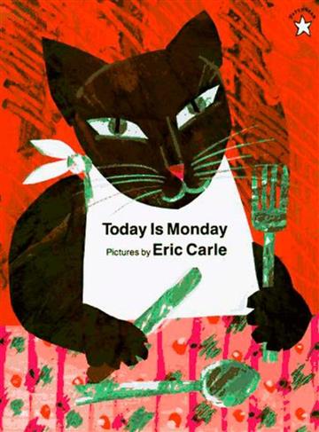 Knjiga Today Is Monday autora Eric Carle izdana 1997 kao meki uvez dostupna u Knjižari Znanje.