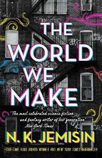 Knjiga World We Make autora N. K. Jemisin izdana 2022 kao meki uvez dostupna u Knjižari Znanje.