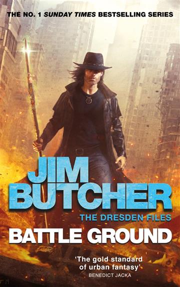 Knjiga Battle Ground autora Jim Butcher izdana 2020 kao meki uvez dostupna u Knjižari Znanje.