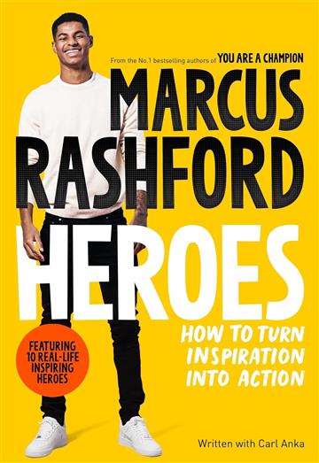 Knjiga Heroes autora Marcus Rashford izdana 2023 kao meki uvez dostupna u Knjižari Znanje.