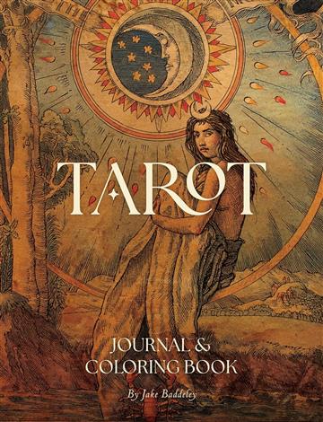 Knjiga Tarot Journal & Coloring Book autora Jake Baddeley izdana 2025 kao meki uvez dostupna u Knjižari Znanje.