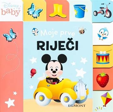 Knjiga Disney Baby: Moje prve riječi autora Disney izdana  kao tvrdi uvez dostupna u Knjižari Znanje.