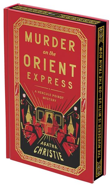 Knjiga Murder on the Orient Express, Deluxe Collector's Ed. autora Agatha Christie izdana 2025 kao tvrdi uvez dostupna u Knjižari Znanje.