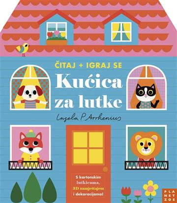 Knjiga Čitaj + igraj se: Kućica za lutke autora Ingela P Arrhenius izdana 2026 kao tvrdi uvez dostupna u Knjižari Znanje.