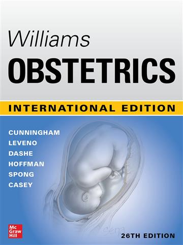 Knjiga Williams Obstetrics 26E autora F. Gary Cunningham izdana 2022 kao tvrdi uvez dostupna u Knjižari Znanje.
