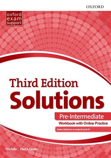 Knjiga SOLUTIONS THIRD EDITION PRE-INTERMEDIATE autora  izdana 2019 kao meki uvez dostupna u Knjižari Znanje.