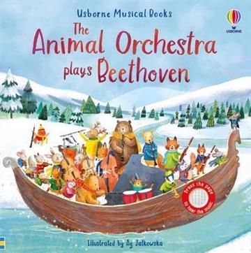 Knjiga Animal Orchestra plays Beethoven autora Usborne izdana 2021 kao tvrdi uvez dostupna u Knjižari Znanje.