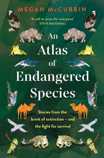 Knjiga An Atlas of Endangered Species autora Megan McCubbin izdana 2023 kao tvrdi uvez dostupna u Knjižari Znanje.