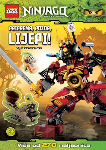 Knjiga Lego Ninjago - Vježbenica autora Grupa autora izdana 2015 kao meki uvez dostupna u Knjižari Znanje.