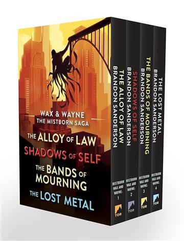 Knjiga Wax and Wayne, Mistborn Saga Boxed Set autora Brandon Sanderson izdana 2023 kao meki uvez dostupna u Knjižari Znanje.