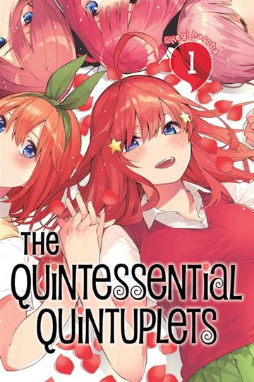 Knjiga Quintessential Quintuplets, vol. 01 autora Negi Haruba izdana 2018 kao meki uvez dostupna u Knjižari Znanje.