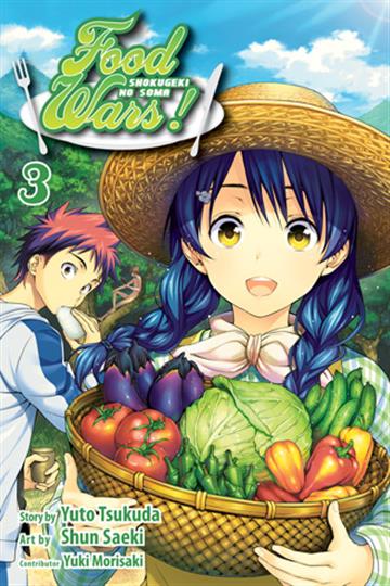 Knjiga Food Wars!: Shokugeki no Soma, vol. 03 autora Yuto Tsukudo, Shun Saeki izdana 2014 kao meki uvez dostupna u Knjižari Znanje.