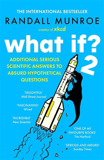 Knjiga What If? 2 autora Randall Munroe izdana 2023 kao meki uvez dostupna u Knjižari Znanje.
