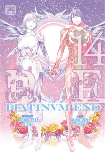 Knjiga Platinum End, vol. 14 autora Tsugumi Ohba izdana 2022 kao meki uvez dostupna u Knjižari Znanje.