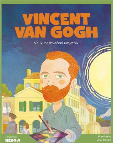 Knjiga Vincent van Gogh autora Fran Nuno izdana 2025 kao tvrdi uvez dostupna u Knjižari Znanje.