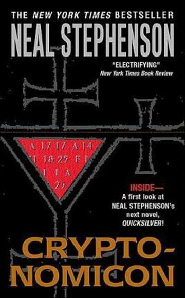 Knjiga Cryptonomicon autora Neal Stephenson izdana 2002 kao meki uvez dostupna u Knjižari Znanje.