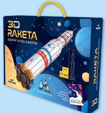 Knjiga 3D Raketa - Istraživanje svemira autora Grupa autora izdana 2025 kao tvrdi dostupna u Knjižari Znanje.