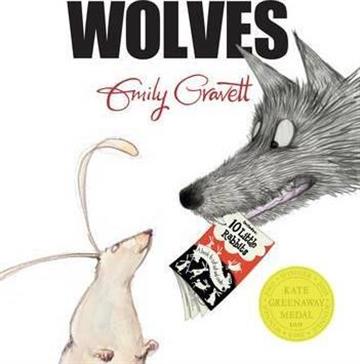 Knjiga Wolves autora Emily Gravett izdana 2016 kao meki uvez dostupna u Knjižari Znanje.