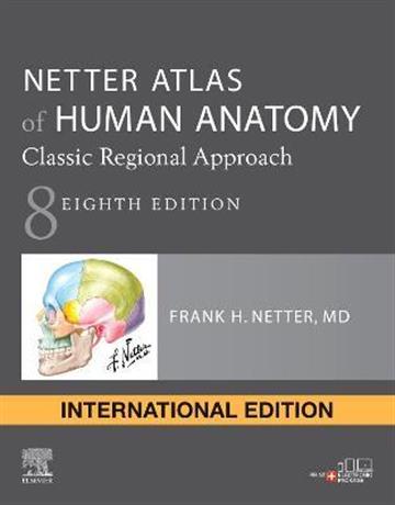 Knjiga Netter Atlas of Human Anatomy 8E autora Frank H. Netter izdana 2022 kao meki uvez dostupna u Knjižari Znanje.