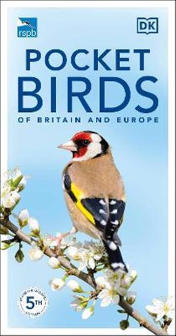 Knjiga RSPB Pocket Birds of Britain and Europe 5E autora DK izdana 2022 kao meki uvez dostupna u Knjižari Znanje.