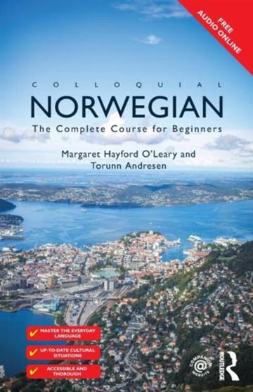 Knjiga Colloquial Norwegian autora Margaret Hayford O'leary izdana 2016 kao meki uvez dostupna u Knjižari Znanje.