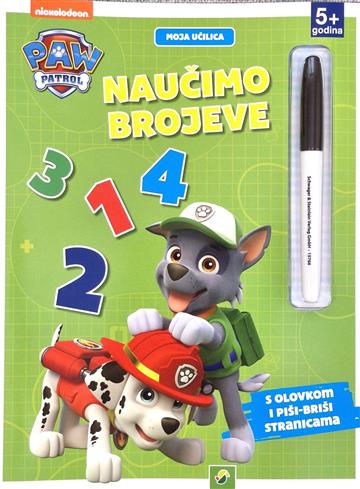Knjiga Paw Patrol - naučimo brojeve autora Grupa autora izdana 2025 kao tvrdi uvez dostupna u Knjižari Znanje.