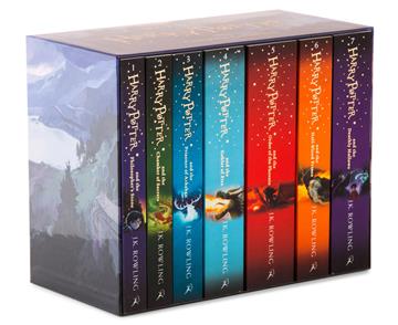 Knjiga Harry Potter Boxed Set autora J.K. Rowling izdana 2014 kao meki uvez dostupna u Knjižari Znanje.