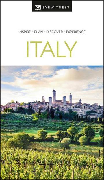 Knjiga Travel Guide Italy autora DK Eyewitness izdana 2021 kao  dostupna u Knjižari Znanje.