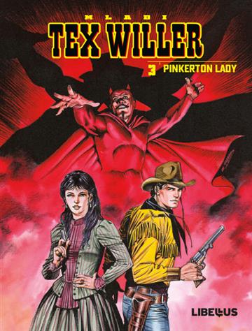 Knjiga Tex Willer: Mladi Tex CB 03 / Pinkerton Lady autora Mauro Boselli; Roberto De Angelis izdana 2021 kao tvrdi uvez dostupna u Knjižari Znanje.