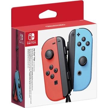 Nintendo Switch Joy-Con Pair Neon Red & Neon Blue 045496430566