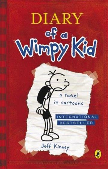 Knjiga Diary of a Wimpy Kid #1 autora Jeff Kinney izdana 2008 kao meki uvez dostupna u Knjižari Znanje.