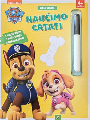 Knjiga Paw Patrol - naučimo crtati autora Grupa autora izdana 2025 kao meki uvez dostupna u Knjižari Znanje.
