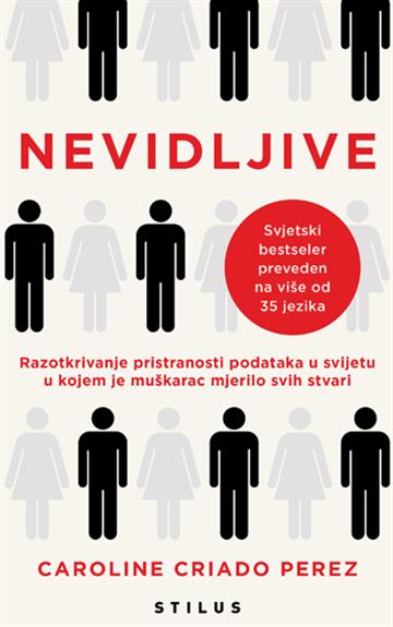 Knjiga Nevidljive autora Caroline Criado Perez izdana 2025 kao meki uvez dostupna u Knjižari Znanje.
