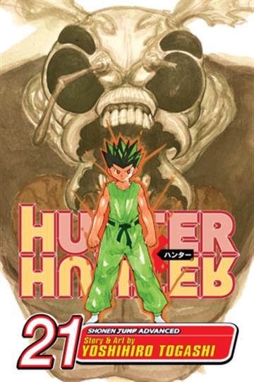 Knjiga Hunter x Hunter, vol. 21 autora Yoshihiro Togashi izdana 2008 kao meki uvez dostupna u Knjižari Znanje.