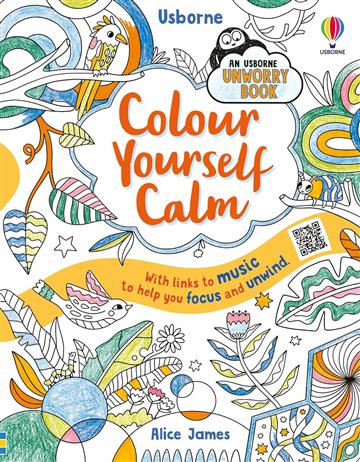 Knjiga Colour Yourself Calm autora Usborne izdana 2022 kao meki uvez dostupna u Knjižari Znanje.