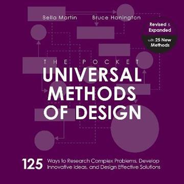 Knjiga Pocket Universal Methods of Design autora Bruce Hanington izdana 2022 kao meki uvez dostupna u Knjižari Znanje.